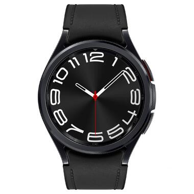 Смарт-годинник Samsung Galaxy Watch6 Classic 43mm eSIM Black (SM-R955FZKA)  фото №2