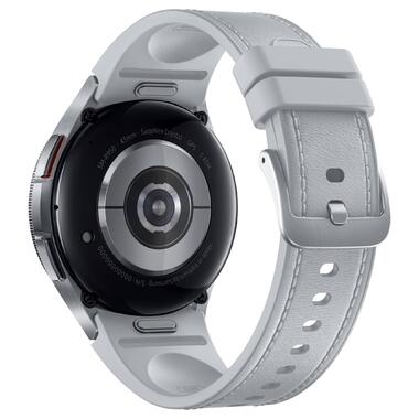 Смарт-годинник Samsung Galaxy Watch6 Classic 43mm eSIM Silver (SM-R955FZSA)  фото №3