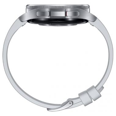 Смарт-годинник Samsung Galaxy Watch6 Classic 43mm eSIM Silver (SM-R955FZSA)  фото №5