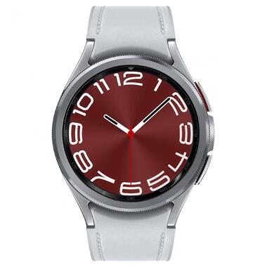 Смарт-годинник Samsung Galaxy Watch6 Classic 43mm eSIM Silver (SM-R955FZSA)  фото №2