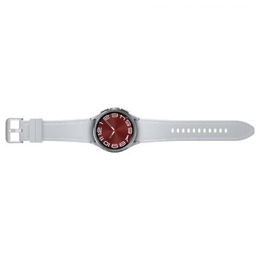 Смарт-годинник Samsung Galaxy Watch6 Classic 43mm eSIM Silver (SM-R955FZSA)  фото №6
