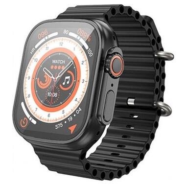 Смарт-часи Hoco Smart Watch Y12 Ultra (call version) Black фото №1