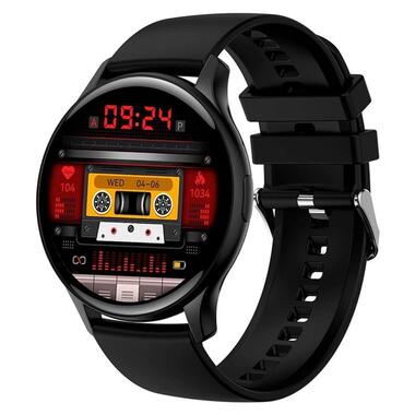 Смарт-годинник Hoco Smart Watch Y15 Amoled Smart sports watch (call version) Black фото №2