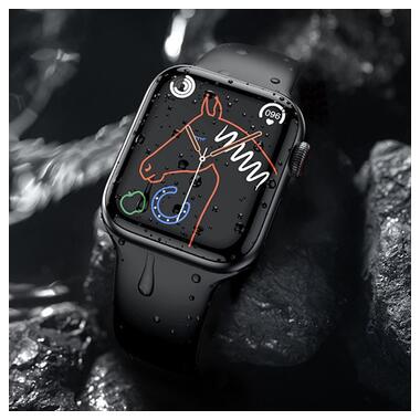 Смарт-годинник Hoco Smart Watch Y12 (call version) Black фото №3