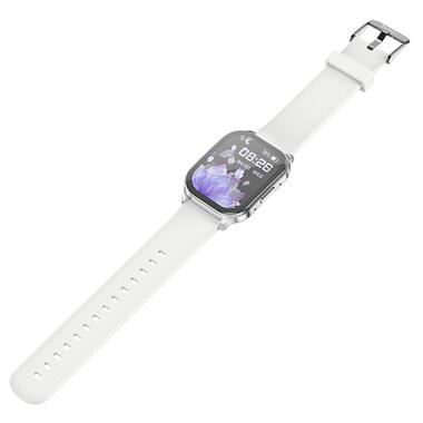 Смарт-годинник Hoco Smart Watch Y19 Amoled Smart sports watch (call version) Bright Silver фото №2