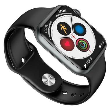 Смарт-годинник Hoco Smart Watch Y1 Pro (call version) Black фото №2