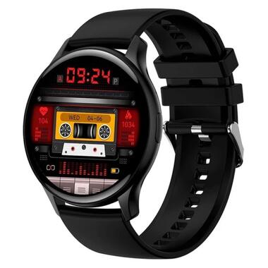 Смарт-годинник Hoco Smart Watch Y15 Amoled Smart sports watch (call version) Black фото №1