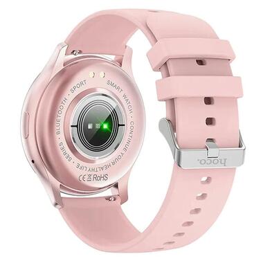 Смарт-годинник Hoco Smart Watch Y15 Amoled Smart sports watch (call version) Pink gold фото №2
