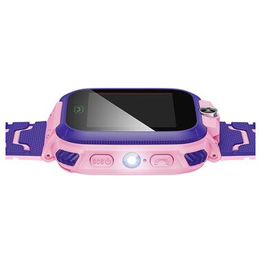 Детские смарт-часы HOCO Y105 36mm 400 mAh children phone watch Pink (6942007658652) фото №3