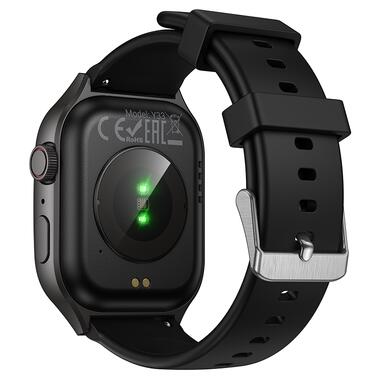Смарт-часы HOCO Y33 51mm 200 mAh Smart sports watch (call version) Black (6942007660815) фото №3
