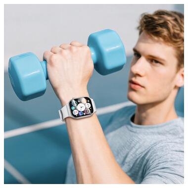 Смарт-часы HOCO Y33 51mm 200 mAh Smart sports watch (call version) Silver (6942007660822) фото №6