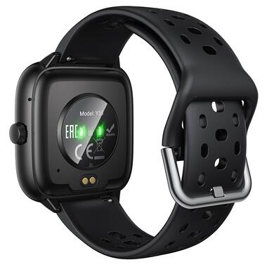 Смарт-часы HOCO Y36 43mm 200 mAh IP67 Smart watch(call version) Black (6942007667586) фото №3