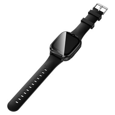 Детские смарт-часы HOCO Y106 4G children phone watch Black (6942007658690) фото №3