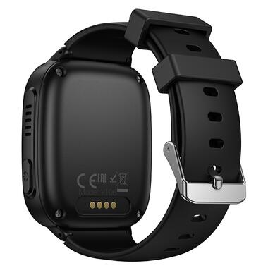Детские смарт-часы HOCO Y106 4G children phone watch Black (6942007658690) фото №4
