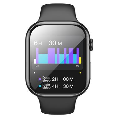 Смарт-часы HOCO Y30 50mm 230 mAh IP67 Smart sports watch(call version) Black (6942007648950) фото №4