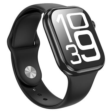 Смарт-часы HOCO Y30 50mm 230 mAh IP67 Smart sports watch(call version) Black (6942007648950) фото №1