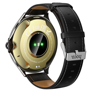 Смарт-часы HOCO Y39 43mm 280 mAh IP67 Smart watch(call version) Black (6942007673259) фото №4