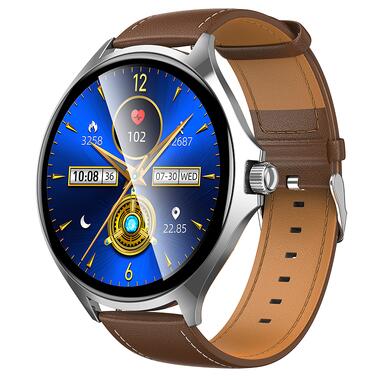 Смарт-часы HOCO Y39 43mm 280 mAh IP67 Smart watch(call version) Silver (6942007673266) фото №1