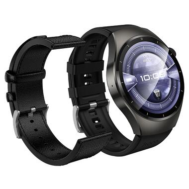 Смарт-часы HOCO Y40 38mm 315 mAh IP67  Smart watch(call version) Black (6942007672078) фото №4
