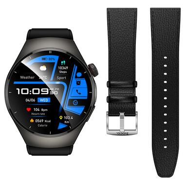 Смарт-часы HOCO Y40 38mm 315 mAh IP67  Smart watch(call version) Black (6942007672078) фото №6