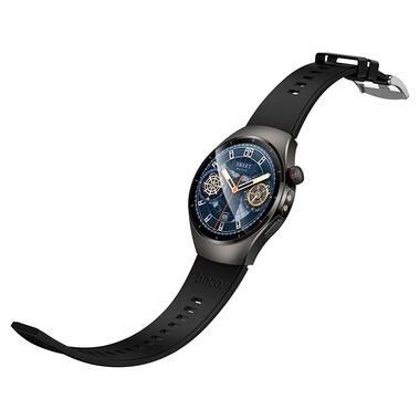Смарт-часы HOCO Y40 38mm 315 mAh IP67  Smart watch(call version) Black (6942007672078) фото №3