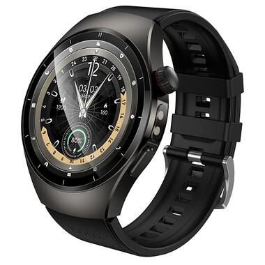 Смарт-часы HOCO Y40 38mm 315 mAh IP67  Smart watch(call version) Black (6942007672078) фото №1