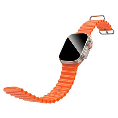 Смарт-часы HOCO Y42 51mm 260 mAh IP67 Ultra Smart watch(call version) titanium gold (6942007675307) фото №3