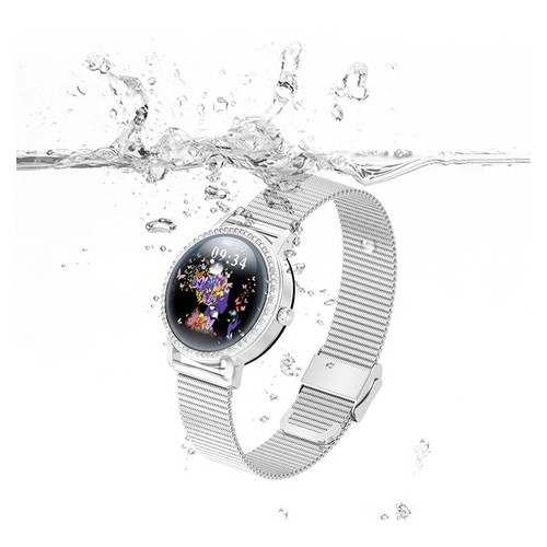 Смарт-годинник Linwear LW20 Metal Сріблястий фото №6