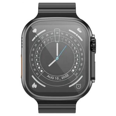 Смарт-годинник Borofone BD3 Ultra smart sports watch (call version) Black фото №2