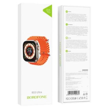Смарт-годинник Borofone BD3 Ultra smart sports watch (call version) Gold фото №4