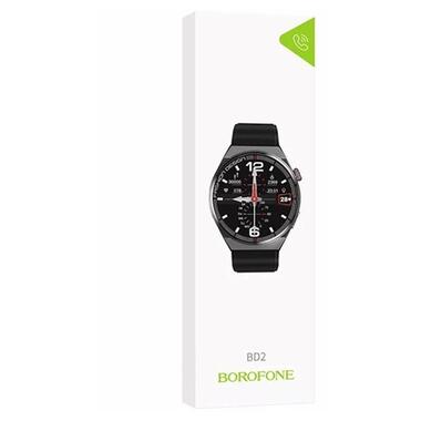 Смарт-годинник Borofone BD2 Smart sports watch (call version) Black фото №5
