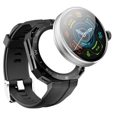 Смарт-годинник Borofone BD4 Smart sports watch(call version) Black (BD4BB) фото №4