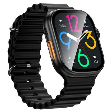 Смарт-часы BOROFONE BD14 Ultra 51mm 180 mAh Smart sports watch(call version) Black (6941991124273) фото №1