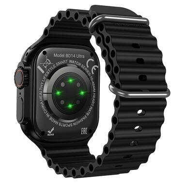 Смарт-часы BOROFONE BD14 Ultra 51mm 180 mAh Smart sports watch(call version) Black (6941991124273) фото №4