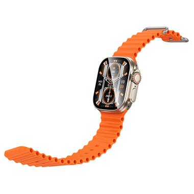 Смарт-часы BOROFONE BD14 Ultra 51mm 180 mAh Smart sports watch(call version) Titanium Gold (6941991124280) фото №3