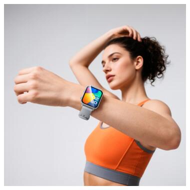 Смарт-часы BOROFONE BD15 46mm 200 mAh IP67 Smart watch(call version) silver (6941991125416) фото №4