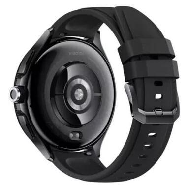 Смарт-годинник Xiaomi Watch 2 Pro Bluetooth Black with Black Fluororubber Strap Global (BHR7211GL) фото №7