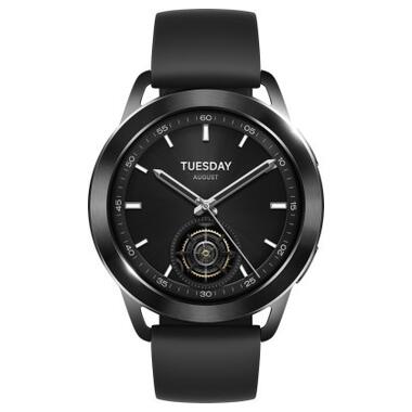 Смарт-годинник Xiaomi Watch S3 Black (BHR7874GL) (1025030) фото №2