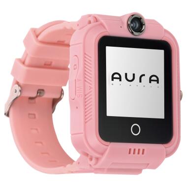 Смарт-годинник AURA A4 4G WIFI Pink (KWAA44GWFP) фото №2