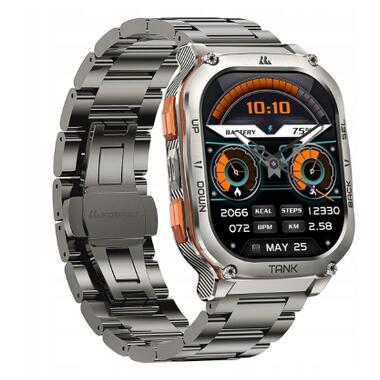 Смарт-часы KOSPET Tank M3 ULTRA SE SILVER (6974958251071) фото №3