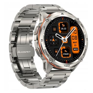 Смарт-часы KOSPET Tank T3 ULTRA 2 SE SILVER (6974958251187) фото №3