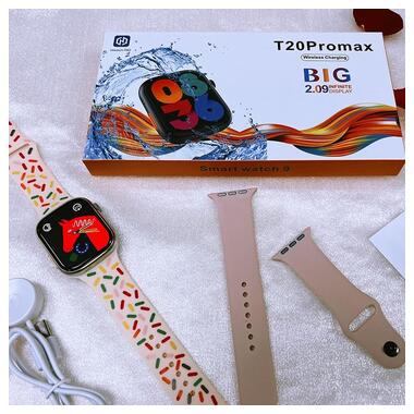 Смарт-годинник BIG T20 Pro Max IP67+GPS Pink (BIGXT20PPink) фото №3
