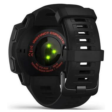 Смарт-годинник Garmin Instinct E-Sports Edition Smartwatch, Black Lava (010-02064-73) Garmin фото №5