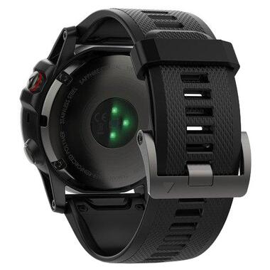 Смарт-часы Garmin Fenix 5 Slate Gray Sapphire With Black Band (010-01733-00, 010-01688-60) фото №11