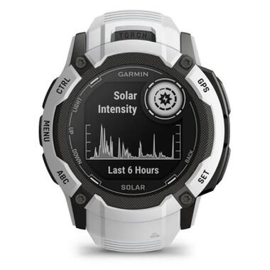 Смарт-годинник Garmin Instinct 2X Solar Whitestone GPS (010-02805-04) фото №2