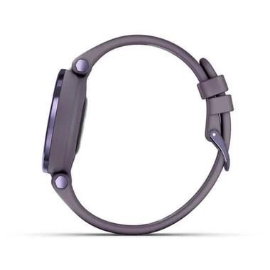 Смарт-годинник Garmin Lily Sport Edition - Midnight Orchid Bezel with Deep Orchid Case and Silicone Band (010-02384-12/02)  фото №4