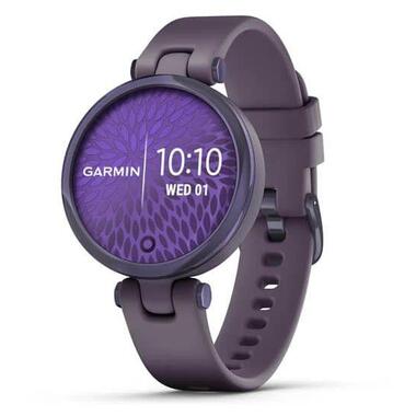 Смарт-годинник Garmin Lily Sport Edition - Midnight Orchid Bezel with Deep Orchid Case and Silicone Band (010-02384-12/02)  фото №1