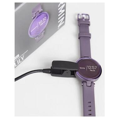 Смарт-годинник Garmin Lily Sport Edition - Midnight Orchid Bezel with Deep Orchid Case and Silicone Band (010-02384-12/02)  фото №2