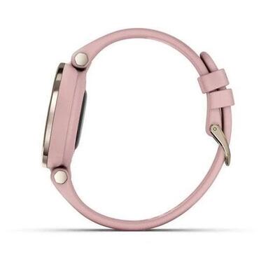 Смарт-годинник Garmin Lily Sport Edition - Cream Gold Bezel with Dust Rose Case and S. Band (010-02384-03/13)  фото №4