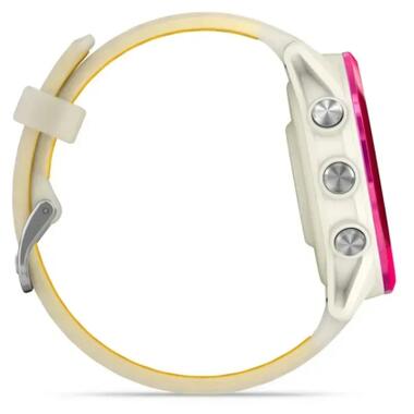 Смарт-часы Garmin Forerunner 570 - 42MM, Bone/Raspberry/Mango, GPS (010-02970-02) фото №4